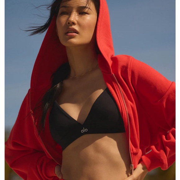 Alo Yoga Sweet Escape Zip Up Hoodie - Picture 2 of 2